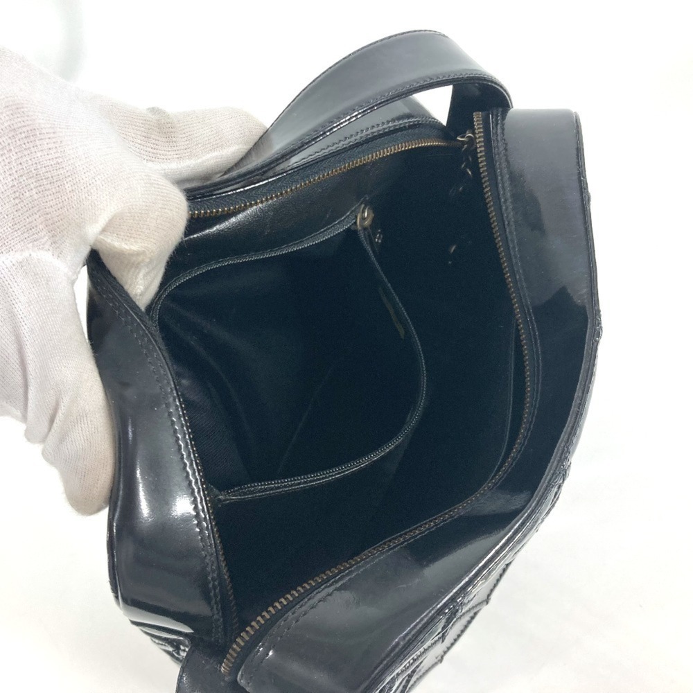 CHANEL Vintage Black Leather Shoulder Bag - Picture 14 of 16